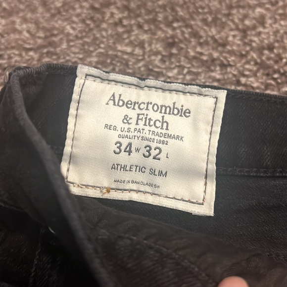Brand: Abercrombie & Fitch | Athletic Slim Jeans 34X32 - Picture 5 of 5